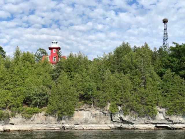 Bluff Point Light, Valcour Island — guiding Champlain since 1874